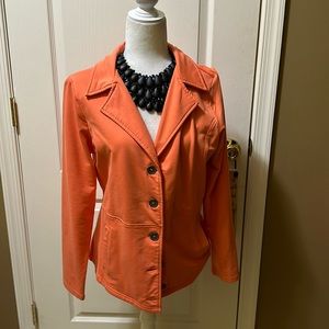 NWOT melon colored blazer